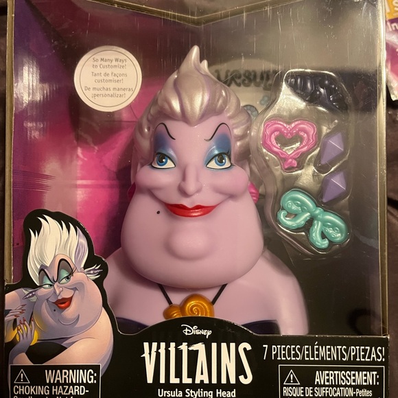 Disney Other - Disney Villains Ursula Styling Set - Purple and Black